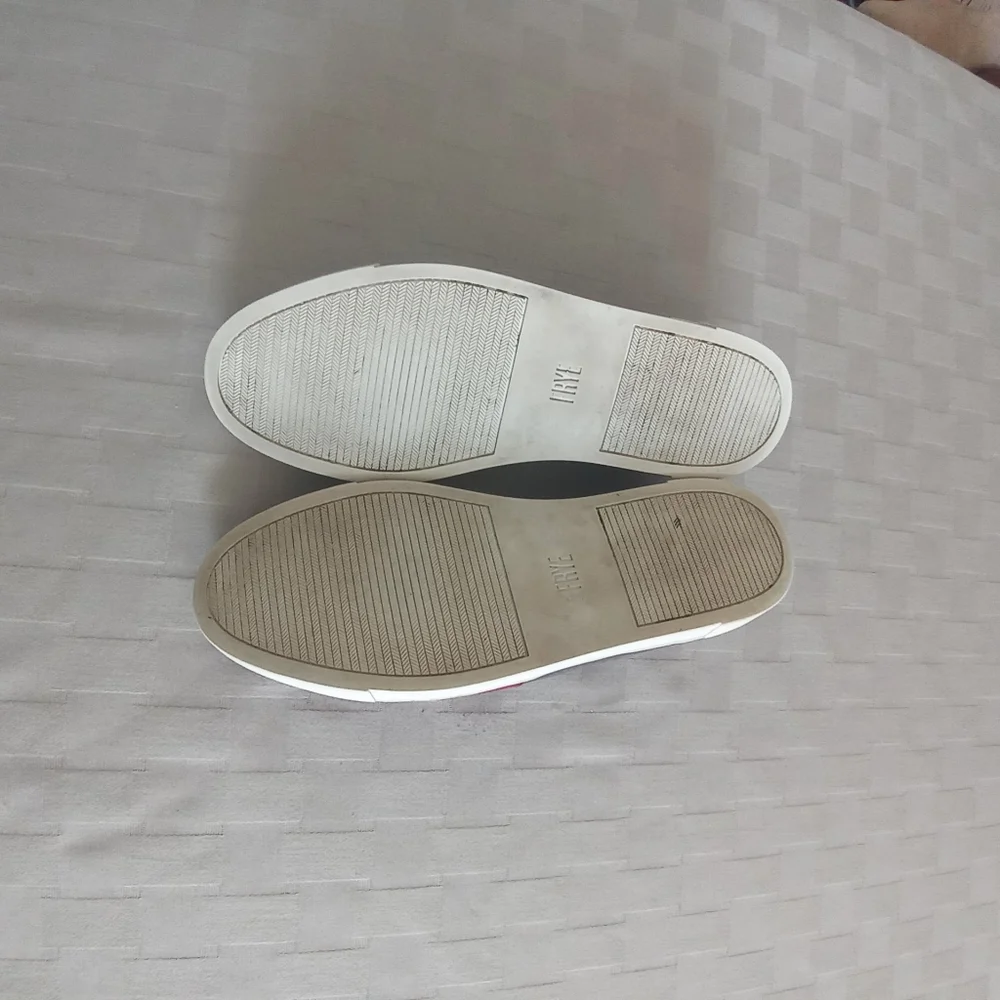 Frye Color Block Suede Gemma Cap Slip On Sneakers